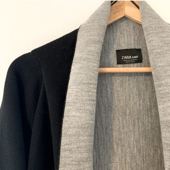 ZARA waterfall cardigan. - Picture 3 of 3
